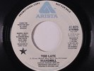 MANDRILL: Too Late / Mono 45 (dj) rare Soul
