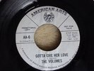 THE VOLUMES GOTTA GIVE HER LOVE  RARE WHITE DJ DEMO WIGAN CASINO NORTHERN SOUL .