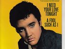 ELVIS PRESLEY A Fool Such As I & I Need Your Love Tonight PIC SLV NEW RED VINYL