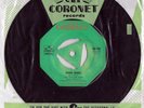 Collins Kids ORIG OZ Tri-centre 45 Young hearts EX 1957 Coronet Rockabilly 