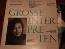 1 Lp Wagner/R.Strauss: Gesänge m.Hanne-Lore Kuhse, Dir.V.Neumann  Eterna 825469