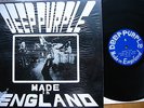 deep purple MADE IN ENGLAND rare JAPAN vintage LIVE LP no TMOQ HARD PSYCH