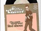 ELVIS COSTELLO RED SHOES ORIGINAL HOLLAND VINYL SINGLE+ AMAZING PIC SLEEVE