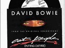 DAVID BOWIE CAT PEOPLE RARE USA PROMOTIONAL VINYL SINGLE+PICTURE SLEEVEA
