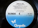 BLONDIE PARALLEL LINES UK LP 1st PRESS UNPLAYED MINT