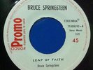 BRUCE SPRINGSTEEN -  Ultra rare COSTA RICA PROMO - Leap of faith / 45 RPM EX++