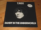 T. Rex - LP - Dandy In The Underworld - 1977 D-Original - DIE-CUT COVER