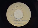 Nick Forrest 45 I CAN'T FALL IN LOVE / I WALK IN THE RAIN   Pop VG+ fortune 513