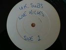 UK Subs Live Kicks WHITE LABEL UK LP Stiff MAIL1 Punk Oi KBD