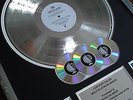 DEPECHE MODE MUSIC FOR THE MASSES MULTI PLATINUM DISC LP RECORD AWARD