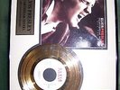 elvis presley 24k plated record - heartbreak hotel