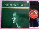 ALP 1714 UK orig. BACH: Partitas Nos. 4 and 5, ROSALYN TURECK