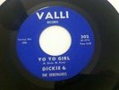 Rare Doo Wop Dickie & the Debonaires Yo Yo Girl/Please Mr. Disc Jockey on Valli