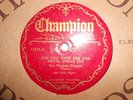 Champion Gennett 15522 The Virginia Possum Tamers  Red Fox Chasers Uncle Joe