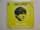 DAVY JONES: (From Monkees)Rainy Jane-Welcome To My Love-Denmark 7
