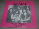 DEEP PURPLE - PARADISO AMSTERDAM Live Aug 24, 1969 - #DP 0517 - look
