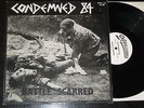 CONDEMNED 84 Battle scared LP 1986 ORIGINAL Oi Punk ENGLAND combat