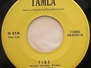 GINO PARKS & THE LOVETONES Fire FUNK SOUL ORIG.1962 Canada R&B Tamla 45 T-54066