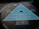 PINK FLOYD Dark Side of the Moon, Solid blue triangle UK 1st issue A2-B2 Matrix.