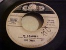 RARE 45 Record THE CRESTS 16 CANDLES COED 506 ADVANCE PRESSING JOHNNY MAESTRO Vg