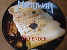Manowar Defender - Picture Disc - 1993 Geffen