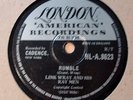 Rare 78, Rocker, Rock 'n' Roll/Doo Wop: LINK WRAY Rumble/The Swag/London (EX+)