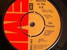 EMI Anarchy in the UK, Sex Pistols 45 Record, Original 1977 Pressing