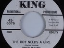 Northern Soul 45 JUNIOR MCCANTS The Boy Needs a Girl KING HEAR NM