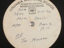 Miles Davis - Unknown One-Of-A-Kind Columbia 12