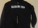 Alkaline Trio Heart Skull XXL Tour Hoodie Zip Up Sold Out Size 2XL Black