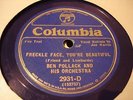 JAZZ BEN POLLACK ORCH Freckle Face, You're Beautiful ROYAL BLUE COLUMBIA 2931