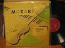 Mozart Violin and Piano Sonatas LP Westminster WL 5109 Mono Barylli Baduro-Skoda