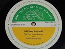 BBC TRANSCRIPTION LP - TONY KINSEY - VIC ASH - DILL JONES  - A WELSH - JAZZ CLUB
