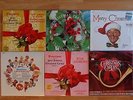 6 Vtg Christmas Vinyl Record LP's, Julie Andrews Bing Crosby Dolly Pardon Elvis