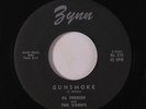 AL FERRIER: Gunsmoke / Chisholm Trail Rock 45 Oldies