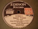 EDISON 51860 GOLDEN GATE ORCH Sweet Thing