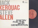 JACK KEROUAC / STEVE ALLEN - POETRY FOR THE BEAT GENERATION - SPOKEN WORD LP