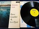 DAVE GOULDER & LIZ DYER, ‘JANUARY MAN’ ORIGINAL FIRST ISSUE UK 1970 ARGO LP.