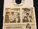 3's A CROWD bird without wings / coat of colors 45 NM wlp PROMO USA psych