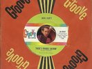 JACK SCOTT Theres Trouble Brewin CHRISTmas ROCKABILLY BOPPER 45 RPM RECORD NM-