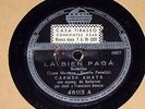 CARMEN AMAYA LA BIEN PAGA / MARIA DE LA O ARGENTINA 78 rpm 10