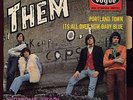 THEM  FRENCH EP FREAKBEAT MOD FRENCH  GARAGE 