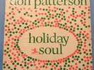 DON PATTERSON HOLIDAY SOUL VINYL LP 1964 MONO ORIG SHRINK GREAT COND VG+/VG+