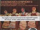SDBR 3054 Shostakovich: Sym #9 Prokofiev: Lt. Kije 200g LP Everest Reissue NEW