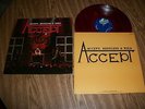 ACCEPT   ACCEPT RESTLESS & WILD  RARE RED VINYL  HEAVY METAL HM1-LP6