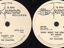 The Coasters Rock'n Roll 78 RPM record Yakety Yak