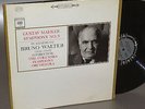MAHLER SYMPNONY NO. 9  BRUNO WALTER 3 LP org COLUMBIA M2S-676 6-EYE DG STEREO NM