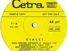 SANDRO BRUGNOLINI, FABOR,TAMPONI - TOP RARE 1965 PSYCHEDELIC GIALLO JAZZ Library