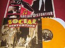 Social Distortion - Hard Times & Nursery Rhymes - orange Vinyl + rares Poster 