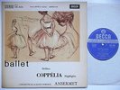 ANSERMET CONDUCTS DELIBES COPPELIA HIGHLIGHTS OSR DECCA SWL 8009